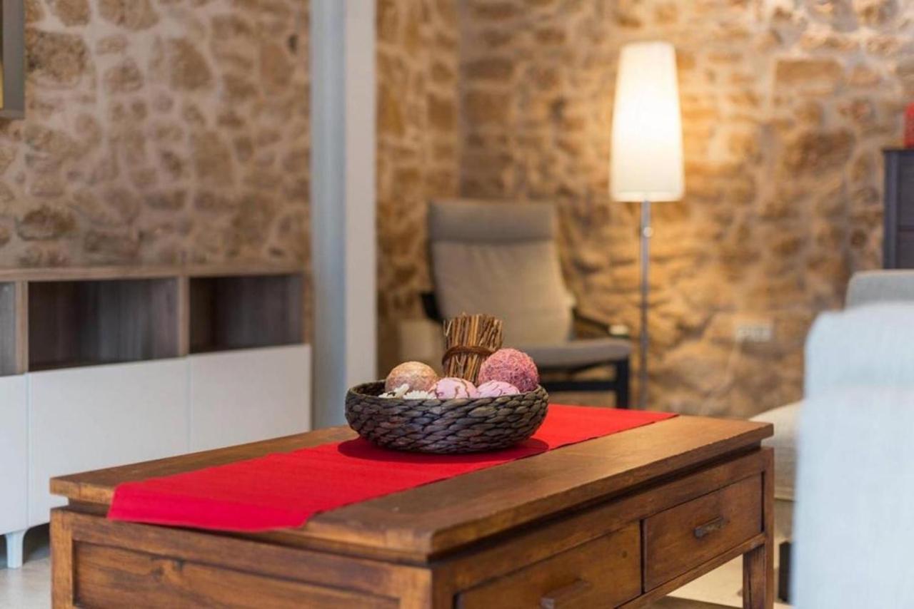 Casa Sa Pedra, En El Centro Historico De Alcudia Villa Bagian luar foto