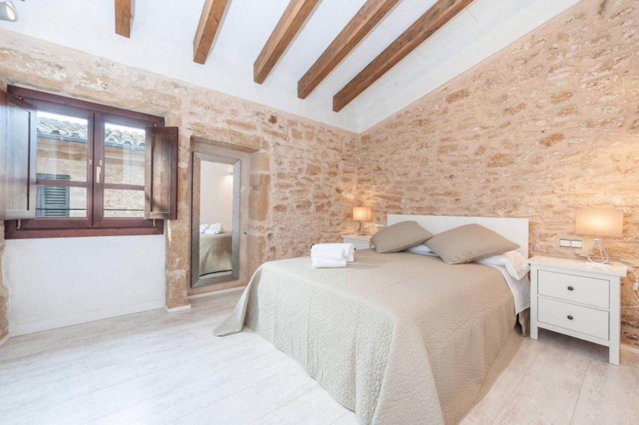 Casa Sa Pedra, En El Centro Historico De Alcudia Villa Bagian luar foto