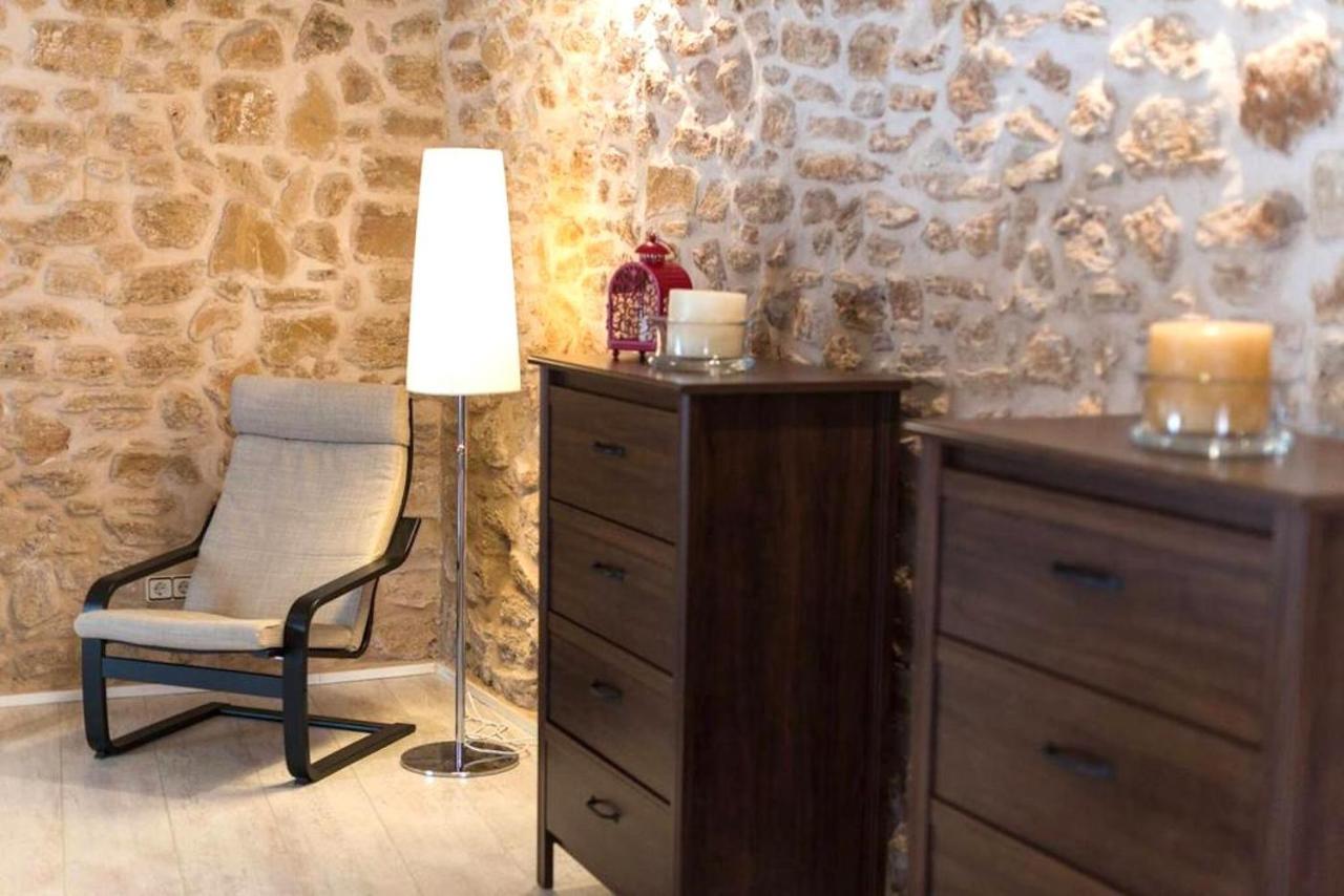 Casa Sa Pedra, En El Centro Historico De Alcudia Villa Bagian luar foto